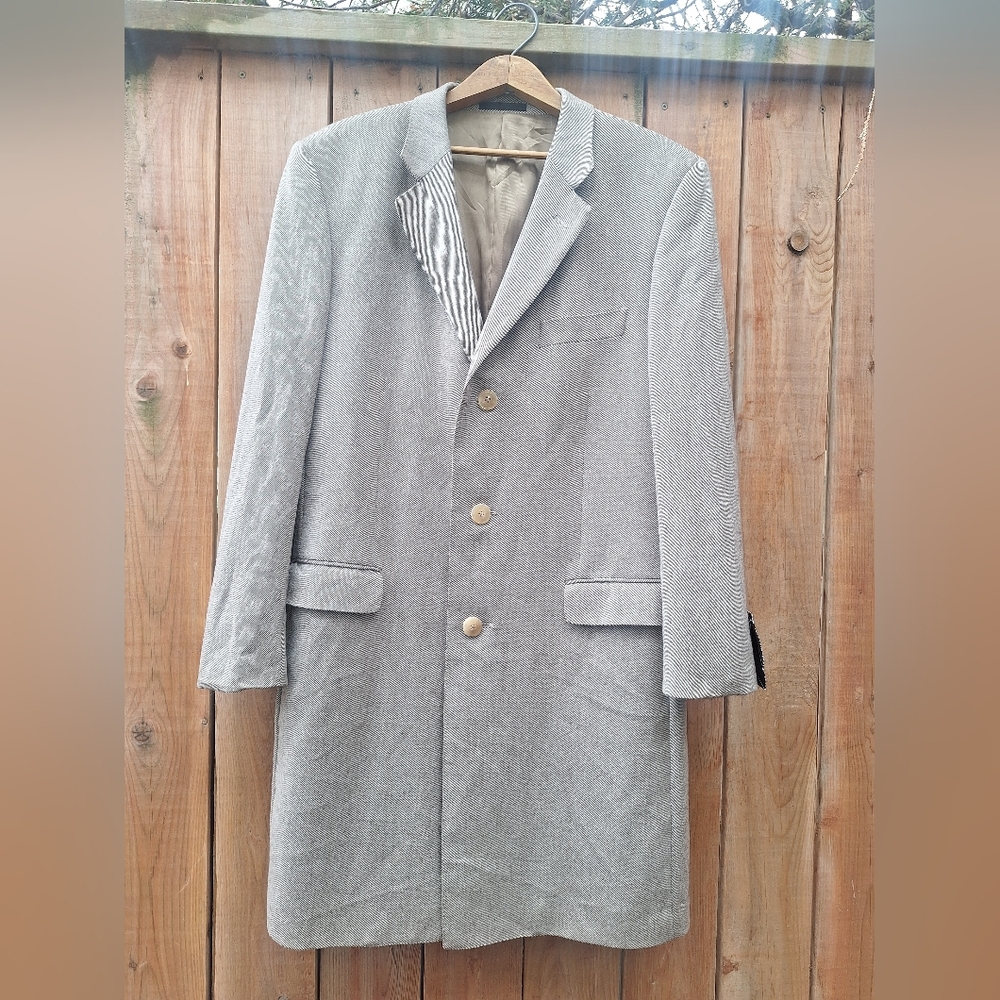 NWT PAUL BETENLY WOOL TRENCH COAT